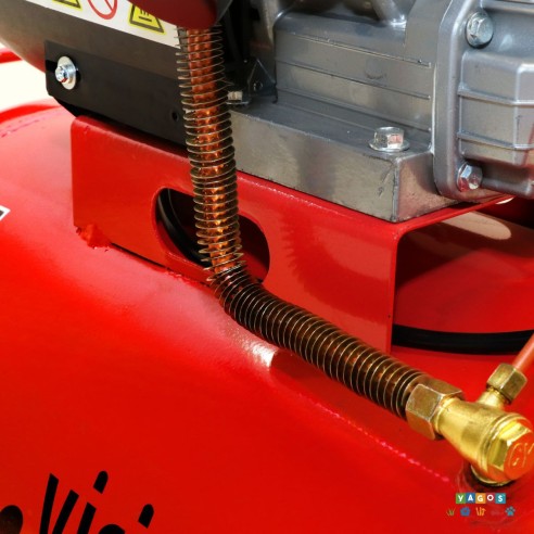 Compressore ad aria coassiale 50L 2200W 3HP lubrificato raffreddamento1