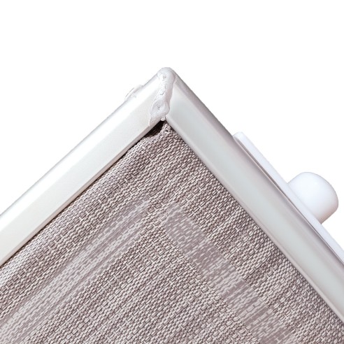 Lettino sdraio in alluminio con parasole (X-6180) grigio