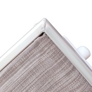 Lettino sdraio in alluminio con parasole (X-6180) grigio