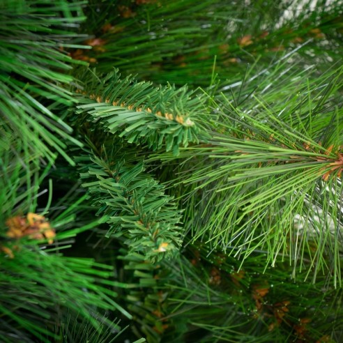 Albero di Natale realistico Amazzonia New con pigne Flora rami