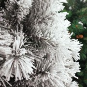 Albero di Natale innevato Des Alpes 150 cm Flora
