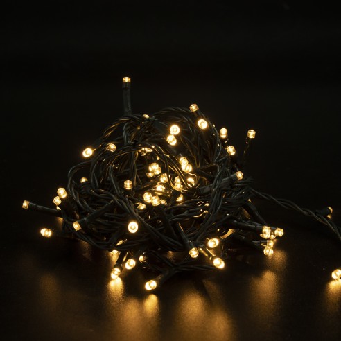 Luci Albero di Natale,10+3M 100LED Luci Natale Esterno Batteria,8 Modalità Luci di Natale da Esterno a Batteria,Timer,Funzione Memoria,Luci Natalizie da Esterno per Giardino Balcone,Bianco Caldo