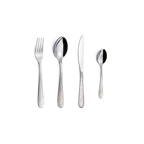 Servizio posate acciaio Segno Mediterraneo 24pz Eme posaterie