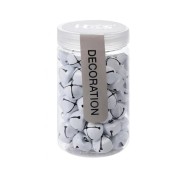 Confezione di sonagli, campanelle di Natale bianco misure assortite