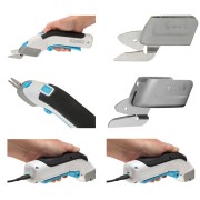 Forbici elettriche a batteria 3,6V Black+Decker BCSC115-XJ caricatore USB