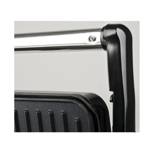 Bistecchiera Contact Grill BS11 Girmi corpo in acciaio inox 1500W dettaglio