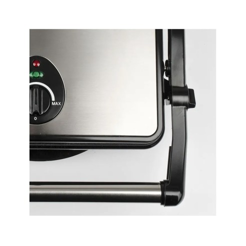 Bistecchiera Contact Grill BS11 Girmi corpo in acciaio inox 1500W dettaglio