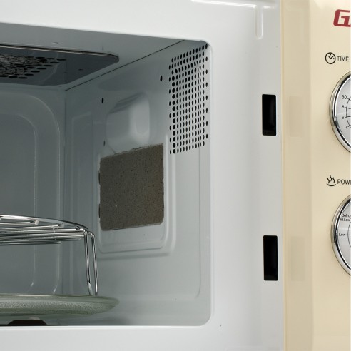 Forno a microonde con cottura combinata Girmi FM21 700W crema interno
