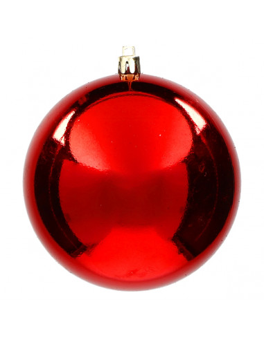 Palla di Natale sfera rossa Ø 15 cm Domus