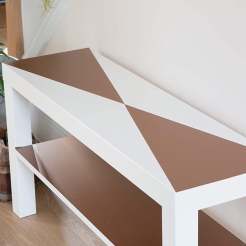 Pellicola adesiva per mobili in vinile rame martellato 45cmx1,5m D-c-fix