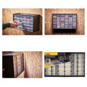 Cassettiera porta minuteria 30 cassetti piccoli Stanley 1-93-980