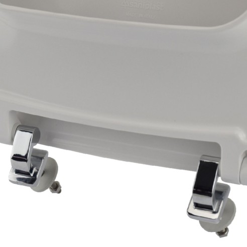 Sedile WC per modello Conca in termoindurente Saniplast