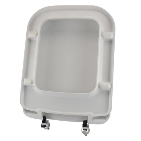 Sedile WC per modello Conca in termoindurente Saniplast sotto