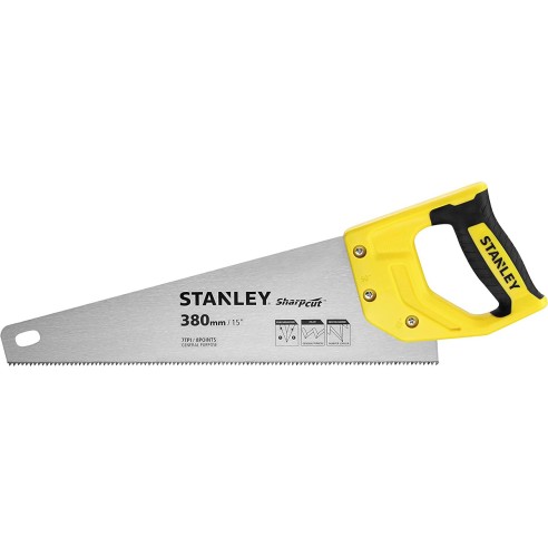 Sega per legno Sharpcut 380 mm segaccio 7 denti Stanley STHT20366-1