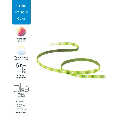 Striscia LED Wi-Fi 2 m 6500 K WIZ