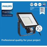Proiettore Faretto LED 50 W LED Nero 4000 K 4750 lm Philips