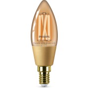 Lampadina Smart Filament Ambrata Dimmerabile Tunable E14 25W Candela 5000 K Philips