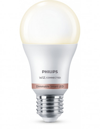 Lampadina Smart Dimmerabile E27 60W Goccia 2700 K Philips