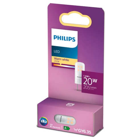 Lampadina LED Capsule 1,8 W 20 W GY6.35 205 lm 2700 K Philips