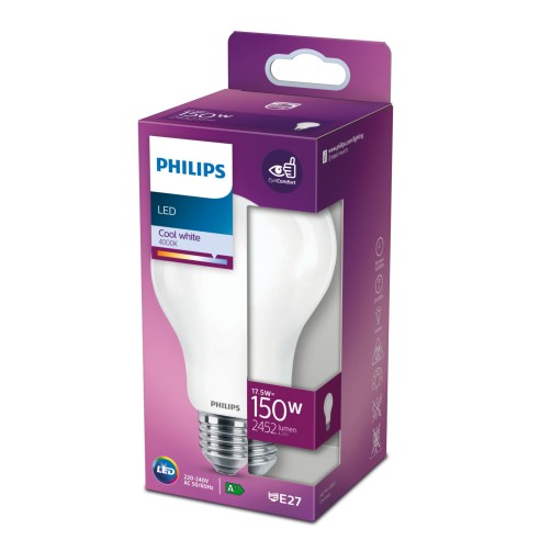 Lampadina a goccia 17,5 W 150 W E27 2452 lm 4000 K Philips