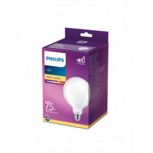 Lampadina a globo 8,5 W 75 W E27 1055 lm 2700 K Philips