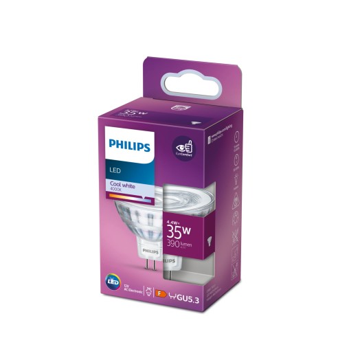 Faretto LED 4,4 W 35 W GU5.3 390 lm...