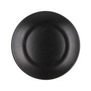 Piatto piano 26 cm linea Tatami nero