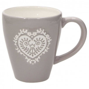 Mug ceramica Montana Tognana 430cc grigio