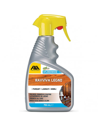 Detergente spray ravviva legno Splediwood pronto uso 750 ml Filasolutions