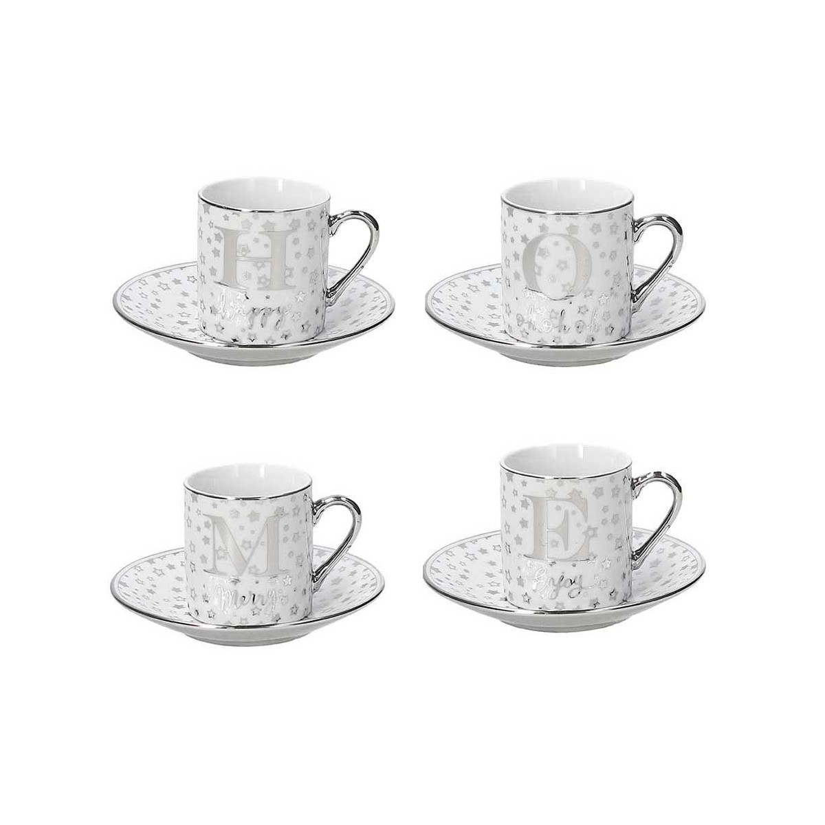 Caffè Twins | TOGNANA TAZZINA CAFFÈ CON PIATTINO PORCELLANA - LINEA SFERA