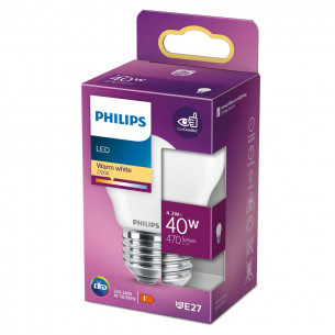 Lampadina lustre 4,3 W 40 W E27 470 lm 2700 K Philips 2