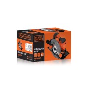 Sega circolare 1500 W lama 190 mm Black Decker CS1550-QS