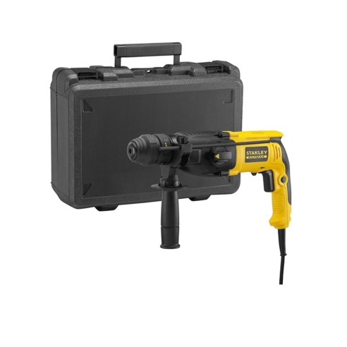 Martello demolitore SDS Plus 800 W 2,4J doppio mandrino Stanley Fatmax SFMEH210K-QS valigetta scalpelli punte