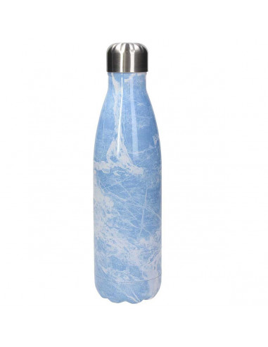 Bottiglia termica 500 cc acciaio inox blu