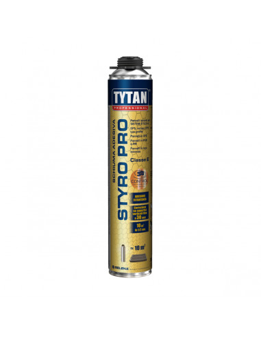 Schiuma adesiva per cappotti termici Tytan Styro Pro 10 mq 750 ml