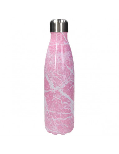 Bottiglia termica 500 cc acciaio inox marmo rosa di Tognana