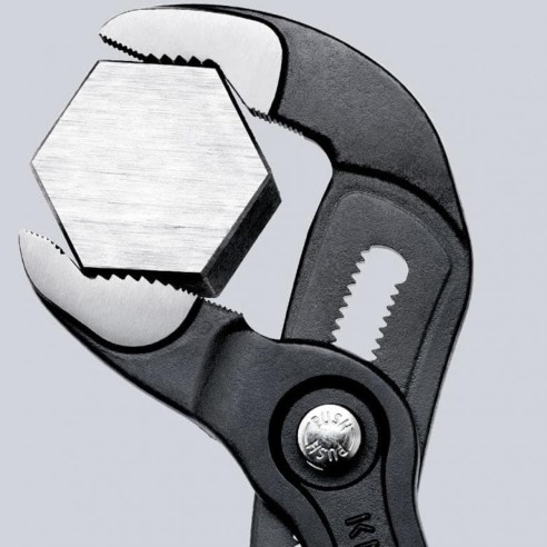 Pinza regolabile di nuova generazione per tubi e dadi 250 mm Knipex Cobra 87 01 250