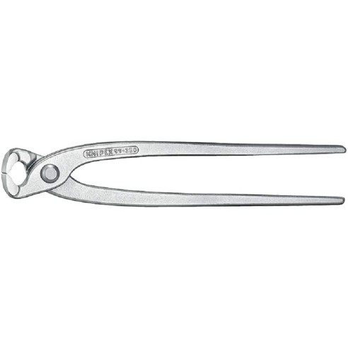 Tenaglia per ferraioli e cementisti pinza 250 mm zincata lucida Knipex 99 04 250