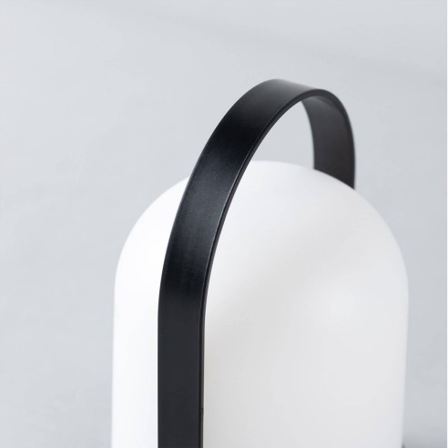 Lampada da esterno senza fili LED h 21 cm H&S dettaglio