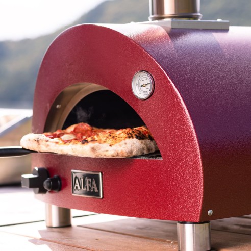 Forno 1 pizza portatile a gas Moderno rosso Portable Alfa Forni albient