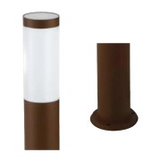 Lampione paletto da giardino Tokyo bronzo, E27, IP44 Intec dimensioni