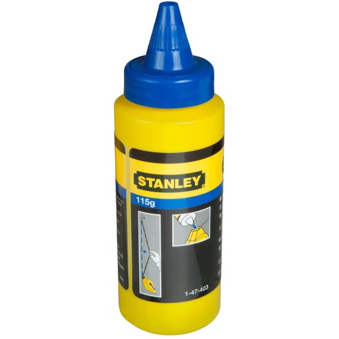 Tracciatore a polvere 30 g set 30 metri con flacone polvere Stanley 0-47-440 tubo polvere