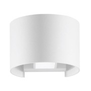 Applique da esterno LED Delta in alluminio, bianco, 2x5W, 675LM, IP54 IN.TEC