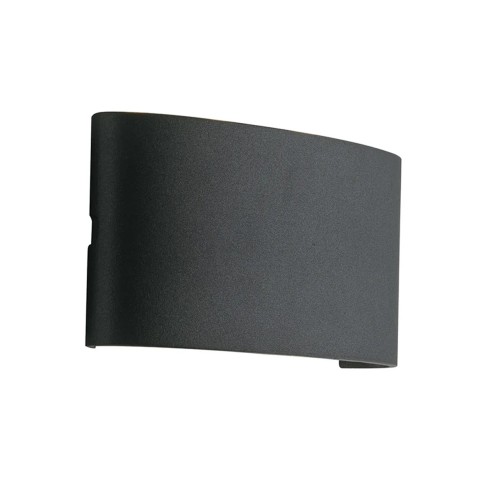 Applique da esterno LED Beetle in alluminio, antracite, 3x6W, 600LM, IP54 IN.TEC