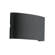 Applique da esterno LED Beetle in alluminio, antracite, 3x6W, 600LM, IP54 IN.TEC