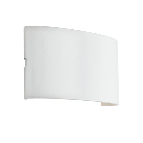Applique da esterno LED Beetle in alluminio, bianco, 3x6W, 600LM, IP54 IN.TEC