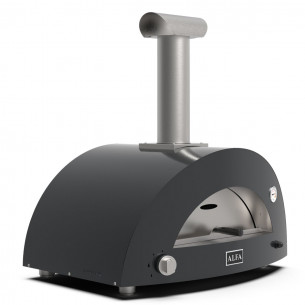 Forno ibrido a gas 2 pizze Moderno grigio Alfa forni 2