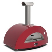 Forno a legna 2 pizze Moderno rosso Alfa Forni