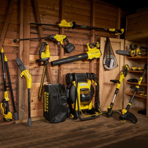 Set caricabatterie con batteria 18V 4A Stanley V20 SFMCB14M1-QW