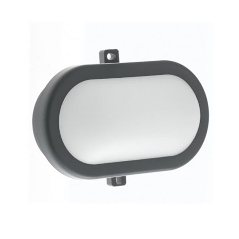 Applique da esterno LED Extra in polipropilene, antracite, 1x10W, 1100LM, IP54
